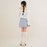 【10/23 10:59までの特別価格】Aラインミニフレアスカート