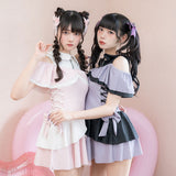 【10/23 10:59までの特別価格】魔法少女サイドレースアップ水着