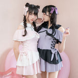 【10/23 10:59までの特別価格】魔法少女サイドレースアップ水着