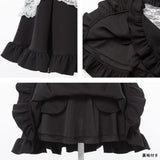 【10/23 10:59までの特別価格】レースフリル切替フレアスカート