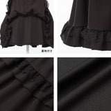 【10/23 10:59までの特別価格】スタッズレースブレードチェーンスカート