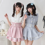 【10/23 10:59までの特別価格】パールビジューフレアハイウエストスカート