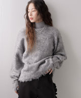 【10/23 10:59までの特別価格】ミックスカラーシャギーニット