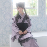 【10/23 10:59までの特別価格】リボンシアーフリルプリンセス浴衣