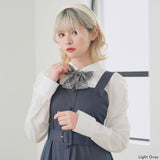 アソートチェック柄リボン