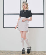 【10/23 10:59までの特別価格】フリル襟ポロトップス