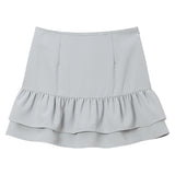 【10/23 10:59までの特別価格】二段フリルスカート