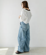 【10/23 10:59までの特別価格】クロップドハーフスリーブシャツ
