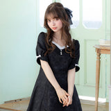 【10/23 10:59までの特別価格】ハートネックお嬢様ワンピース
