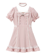 リボンハートメイドワンピース