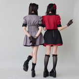 【10/23 10:59までの特別価格】フロントラッフルコルセットスカート