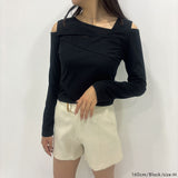 【10/23 10:59までの特別価格】アシメントリーカットデザイントップス【大きいサイズ有】