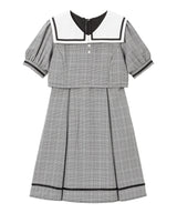 【10/23 10:59までの特別価格】スクエアカラーコーデワンピ