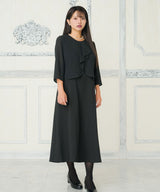 ブラックフォーマルワンピース【M/L/LL/3L/4L】