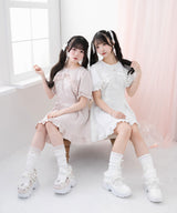 【10/23 10:59までの特別価格】サイドレースアップボレロドッキングスウェットワンピース