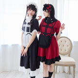 【10/23 10:59までの特別価格】ナースメイドレースワンピース