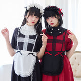 【10/23 10:59までの特別価格】ナースメイドレースワンピース