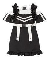 【10/23 10:59までの特別価格】ジャージオフショルワンピース