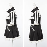 フリルたっぷりメイドジャージワンピース