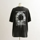 ビッグシルエットUSED風Tシャツ 【オーバーサイズ】【ロング丈】