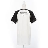 【10/23 10:59までの特別価格】【メール便】ハートチェーンラグランtee