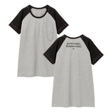 【10/23 10:59までの特別価格】【メール便】ハートチェーンラグランtee