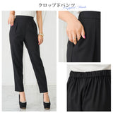 リネンライク軽やかジャケット+パンツ2点セットスーツ