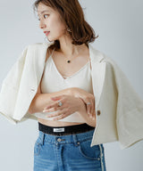 【10/23 10:59までの特別価格】カップ付きバッククロスキャミ