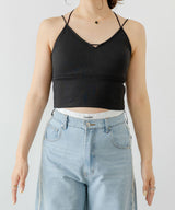 【10/23 10:59までの特別価格】カップ付きバッククロスキャミ