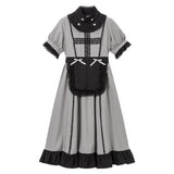 【10/23 10:59までの特別価格】ナースメイドレースワンピース