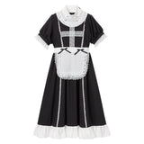 【10/23 10:59までの特別価格】ナースメイドレースワンピース