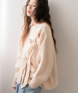 【10/23 10:59までの特別価格】Wリボンスリットニット
