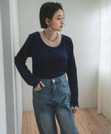 【10/23 10:59までの特別価格】ストーンツキルーズデニムパンツ
