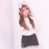 【10/23 10:59までの特別価格】フリフリリボンカチューシャ