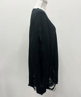 【10/23 10:59までの特別価格】ロゴグランジビッグニット