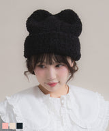 【10/23 10:59までの特別価格】もふもふ猫耳ニット帽