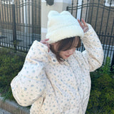 【10/23 10:59までの特別価格】もふもふ猫耳ニット帽
