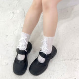 【10/23 10:59までの特別価格】ボリュームソールメリージェーンシューズ【大きいサイズ有】