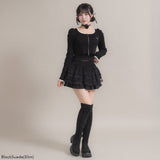 【10/23 10:59までの特別価格】厚底ソール美脚スリムフィットニーハイブーツ 【大きいサイズ有】