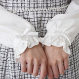ハートパールお嬢様ツイードワンピース