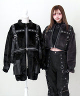 【10/23 10:59までの特別価格】2WAYボンデージファーコート