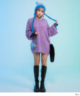 【10/23 10:59までの特別価格】カラフル猫ボーダーニット帽