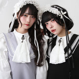 姫袖ビジュースカーフワンピース