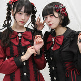 サイドレースアップフリルワンピース