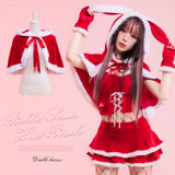 コスプレサンタうさぎフード