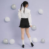 フリルレースショートパンツ