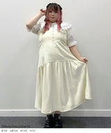 【4L〜6L】マーメイドデニムキャミワンピース