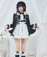 プリンセスティアードはしごレースフリルワンピース