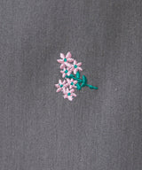 フラワー刺繍タイトスカート