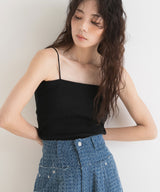 カップ付きベアキャミ